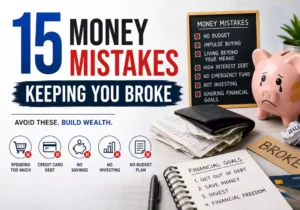 15 Money Mistakes Keeping You Broke