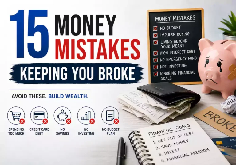 15 Money Mistakes Keeping You Broke