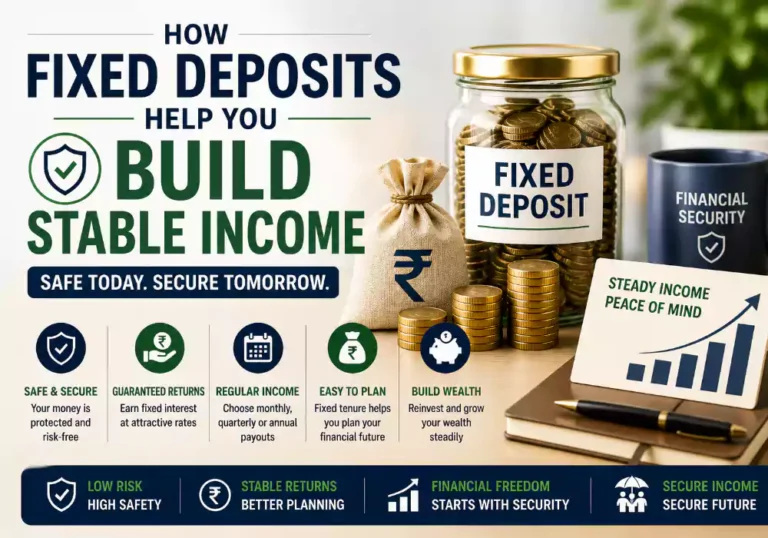 How Fixed Deposits Help You Build Stable Income