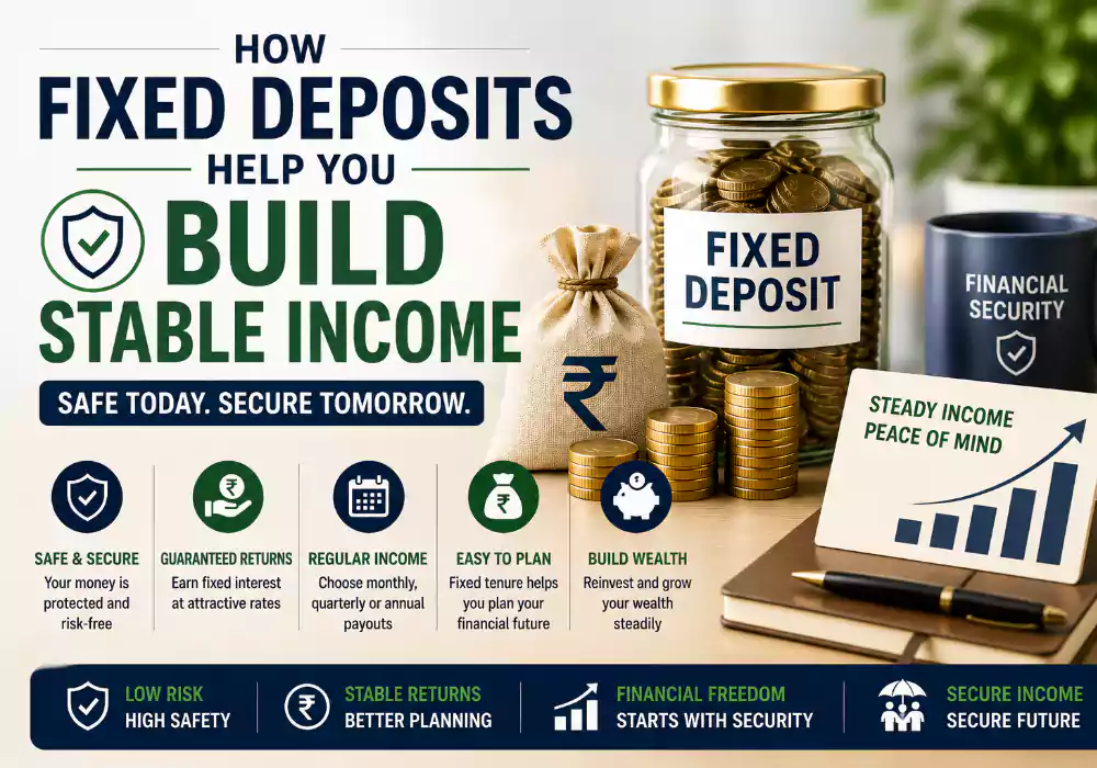 How Fixed Deposits Help You Build Stable Income