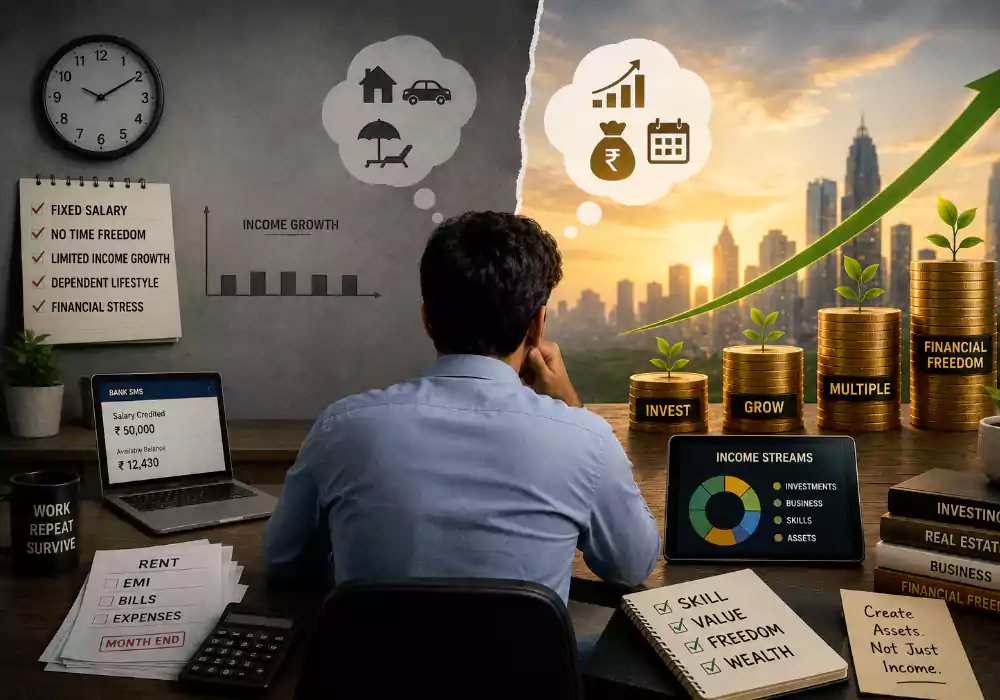 How Fixed Salary Jobs Limit Wealth Growth