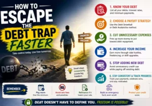 How to Escape the Debt Trap Faster