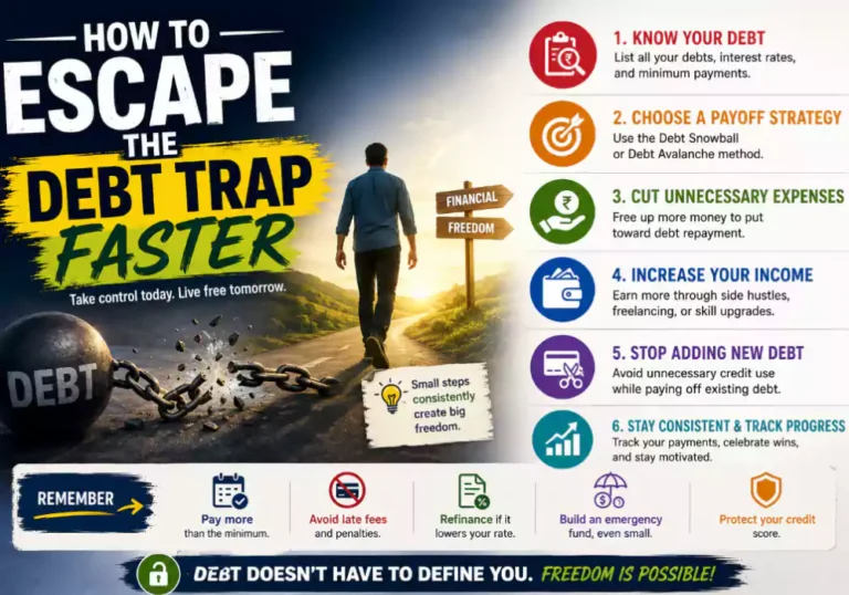 How to Escape the Debt Trap Faster