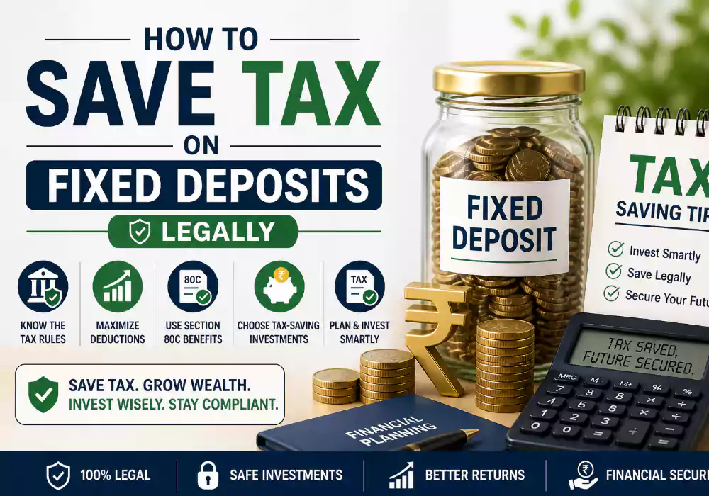 how to save tax on fixed deposits legally