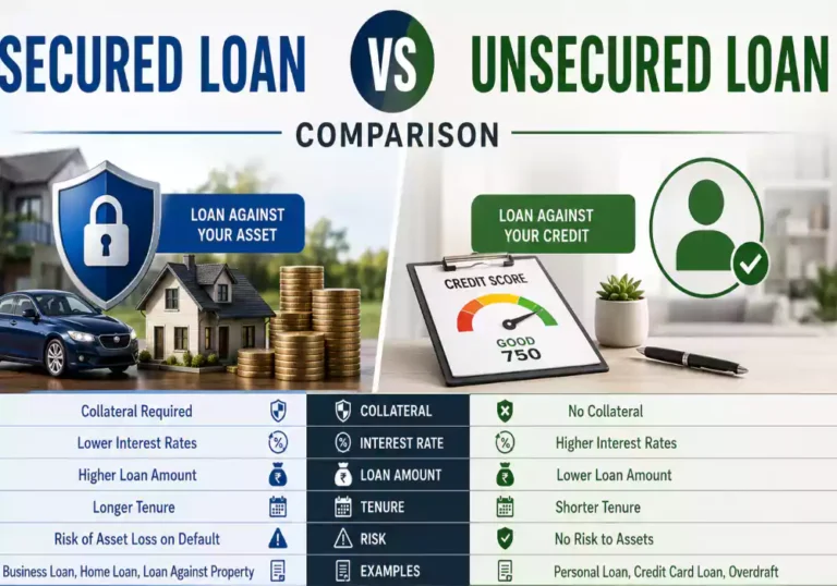 Secured Loan vs Unsecured Loan Comparison