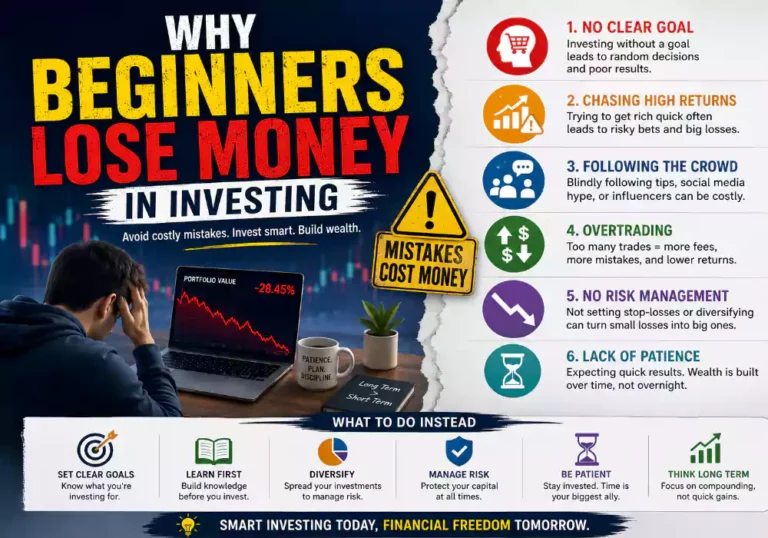 Why Beginners Lose Money in Investing