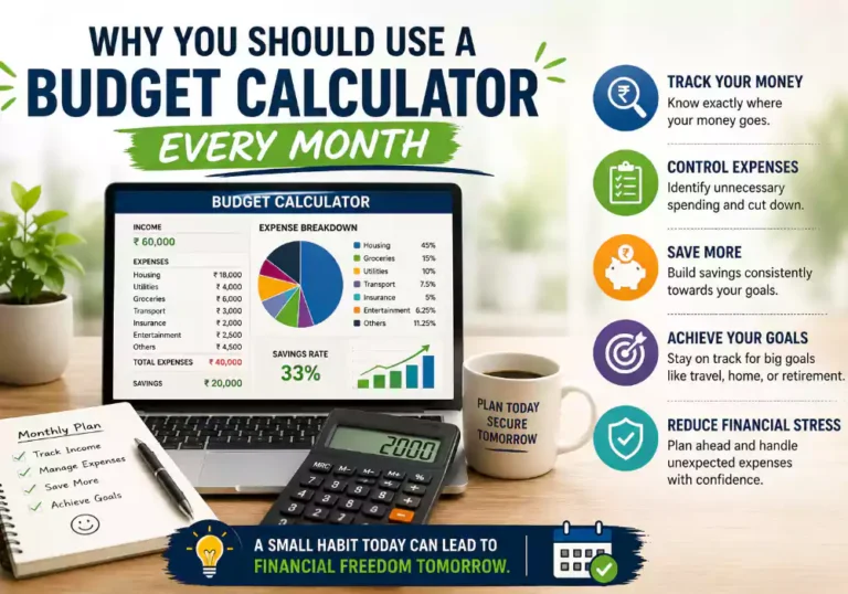 Why You Should Use a Budget Calculator Every Month